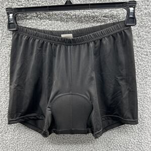 Realtoo Padded Poly/Spandex Cycling Black Underwear Shorts Medium Lt Weight M